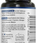 Vihado Melatonin Tablets High Dose - 370 Nights Forte Complex Vegan - Pure without Additives - Plus L-Theanine, L-Tryptophan, Ashwagandha, 185 Tablets, Melatonin, 1|B0BQYN4ZTR