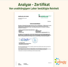 Vihado flüssige Chlorophyll Tropfen aus reinem Alfalfa - Lebenselexier mit energetisiertem Quellwasser ohne Zusatzstoffe, 50 ml (1.500 Tropfen)