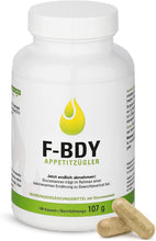 Vihado F-BDY Appetitzügler Kapseln – natürlich Abnehmen mit Konjakwurzel – mit anerkanntem Wirkstoff Glucomannan – 180 Kapseln