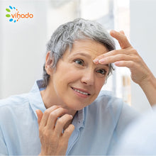 Vihado Coenzym Q10 Kapseln hochdosiert – B-Vitamine und Biotin für Energiestoffwechsel – Vitamin E gegen oxidativen Stress, 90 Kapseln (31,7g)