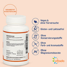 Vihado Vitamin K Komplex – Vitamin K2 MK7 mit Vitamin K1, Calcium und Vitamin D – optimale Zusammenstellung für wichtige Körperfunktionen – Nahrungsergänzungsmittel ohne Zusätze – 100 Kapseln (62,2g)