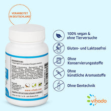 Vihado Augen und Sehkraft Vitamine – mit Lutein, Beta Carotin, Vitamin A und Zink – Nahrungsergänzungsmittel für die Augen – 60 Kapseln (30,2 g)