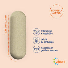 Vihado Vitamin K Komplex – Vitamin K2 MK7 mit Vitamin K1, Calcium und Vitamin D – optimale Zusammenstellung für wichtige Körperfunktionen – Nahrungsergänzungsmittel ohne Zusätze – 100 Kapseln (62,2g)